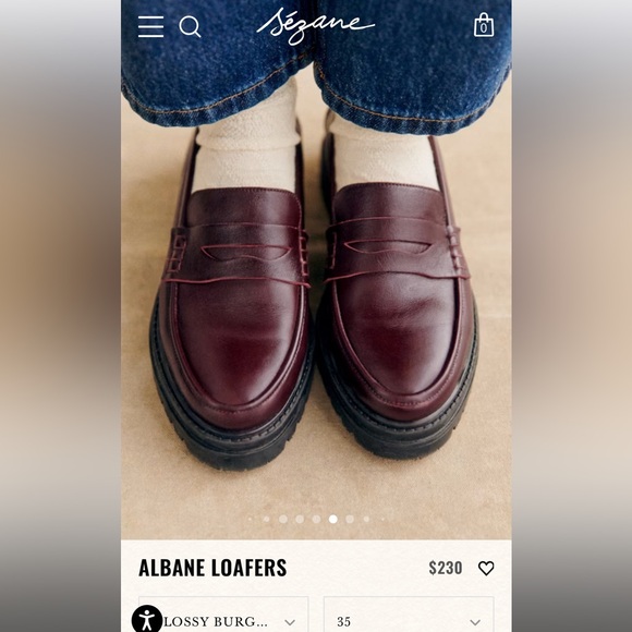 Sezane Loafers - Picture 1 of 10